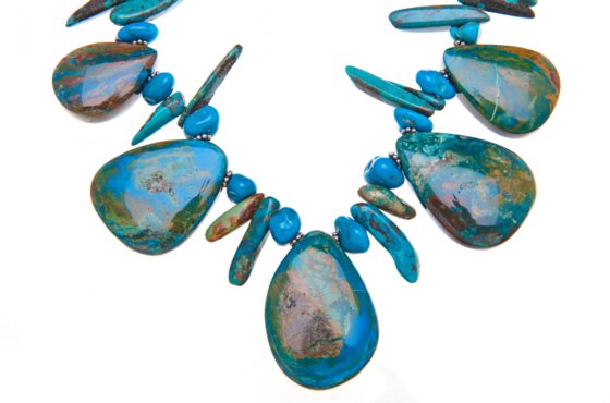 chinese opals necklace