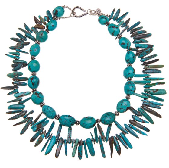 kingman mine turquoise necklace