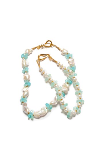 baroque ocean pearls necklace